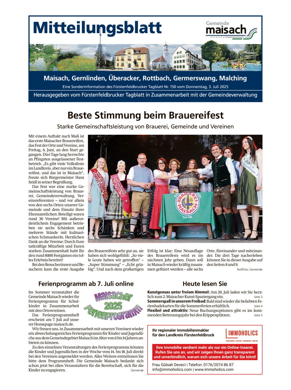 MTB Maisach vom Donnerstag, 03.07.2025
