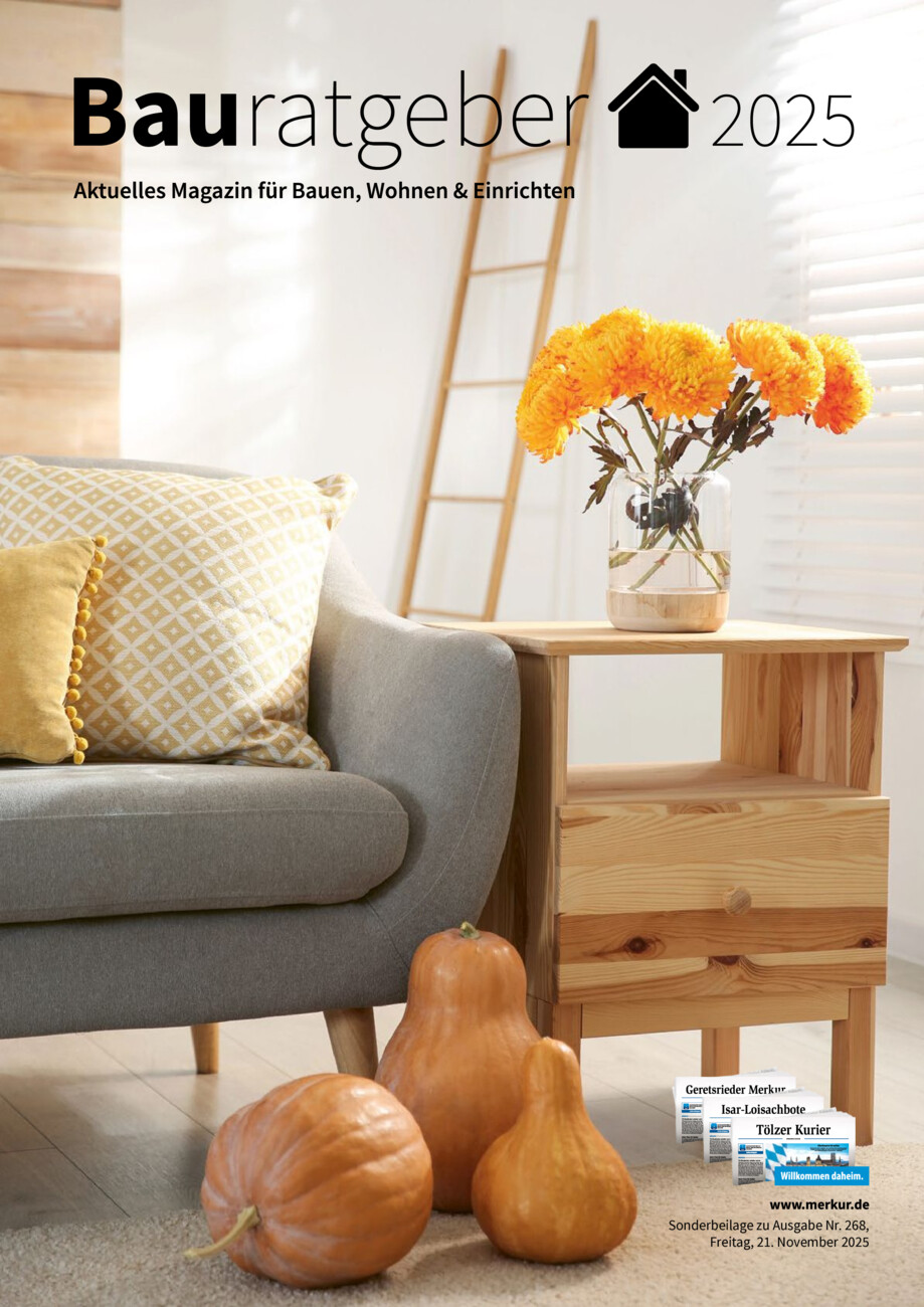 Bauratgeber WOR/Tölz vom Freitag, 21.11.2025