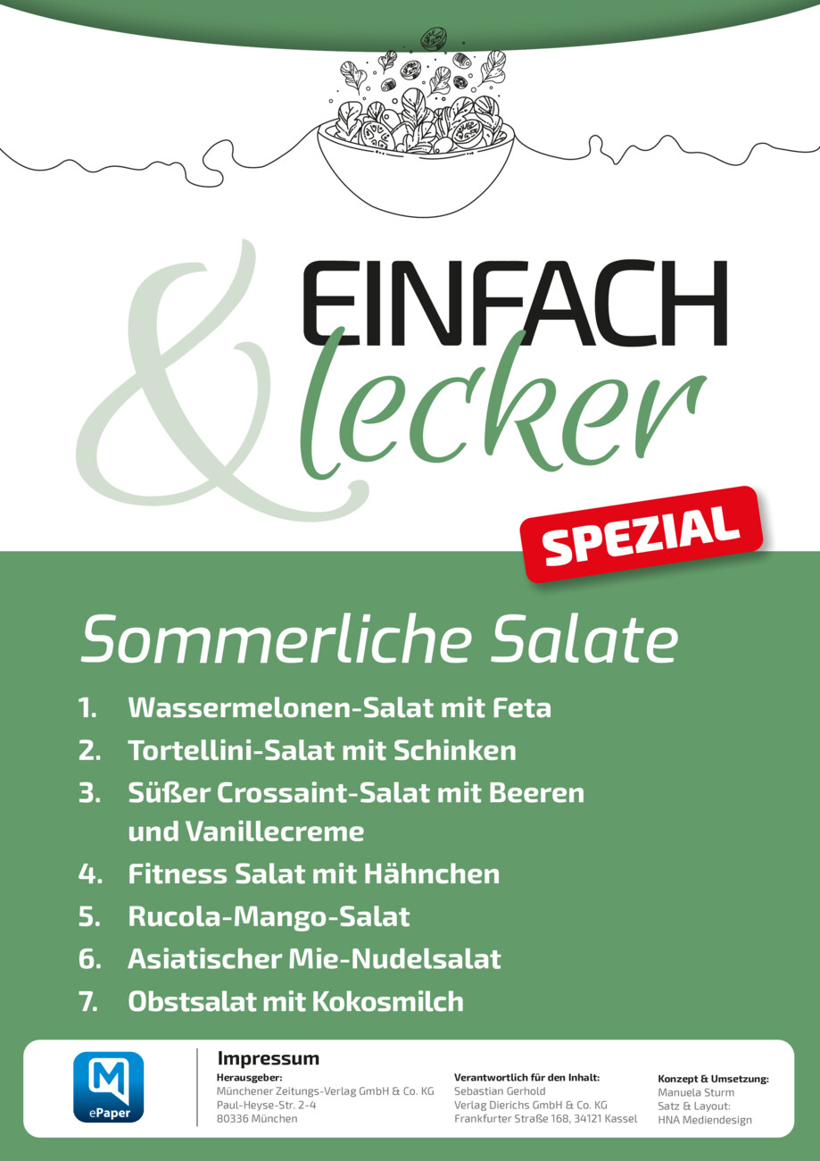 7 Tage – 7 Rezepte vom Dienstag, 10.06.2025