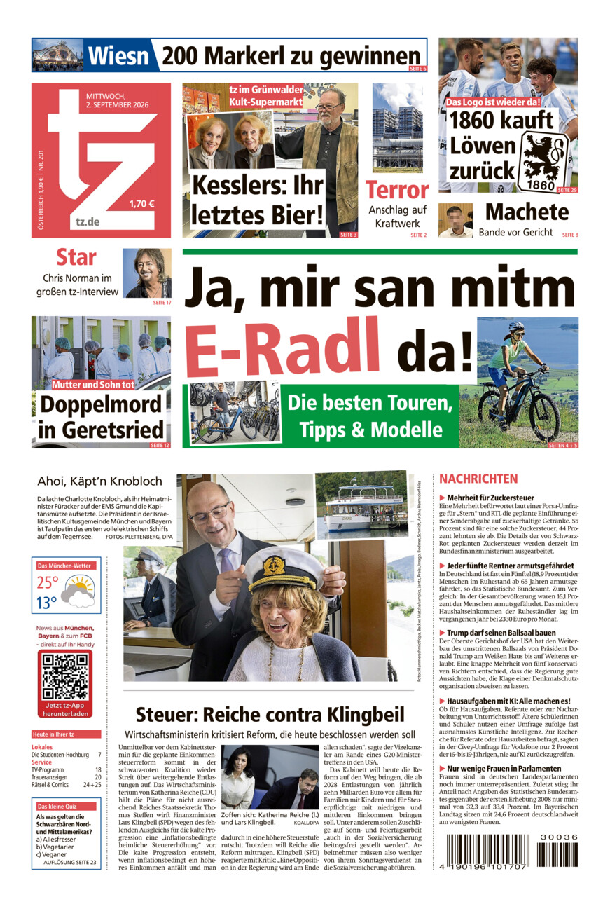 tz vom 02.09. vom Mittwoch, 02.09.2026
