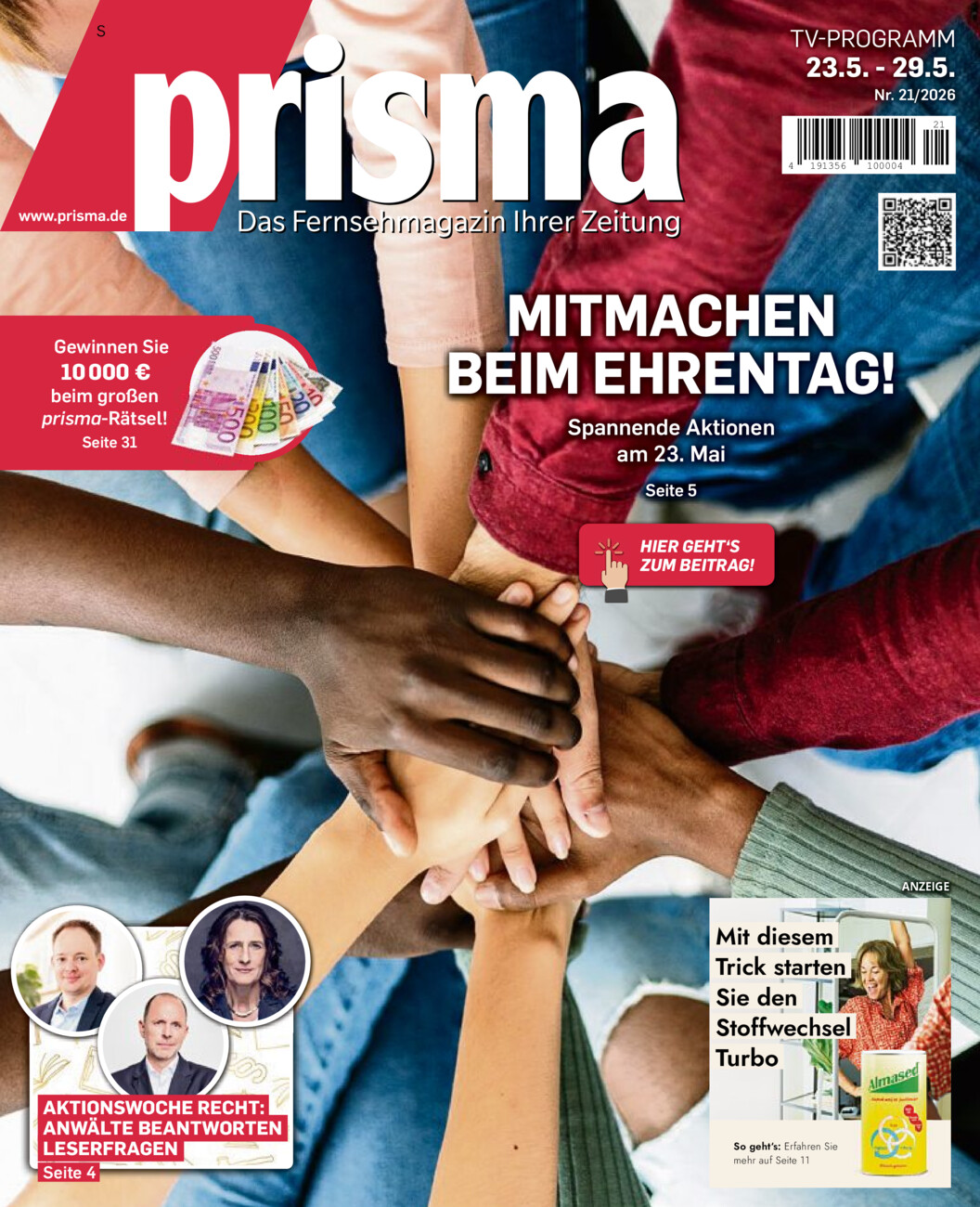 Fernsehmagazin vom Freitag, 22.05.2026