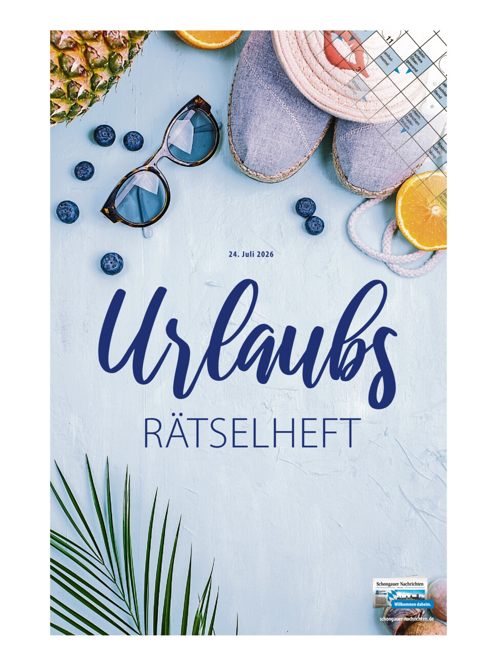 Rätselheft Sommer SOG vom Freitag, 24.07.2026