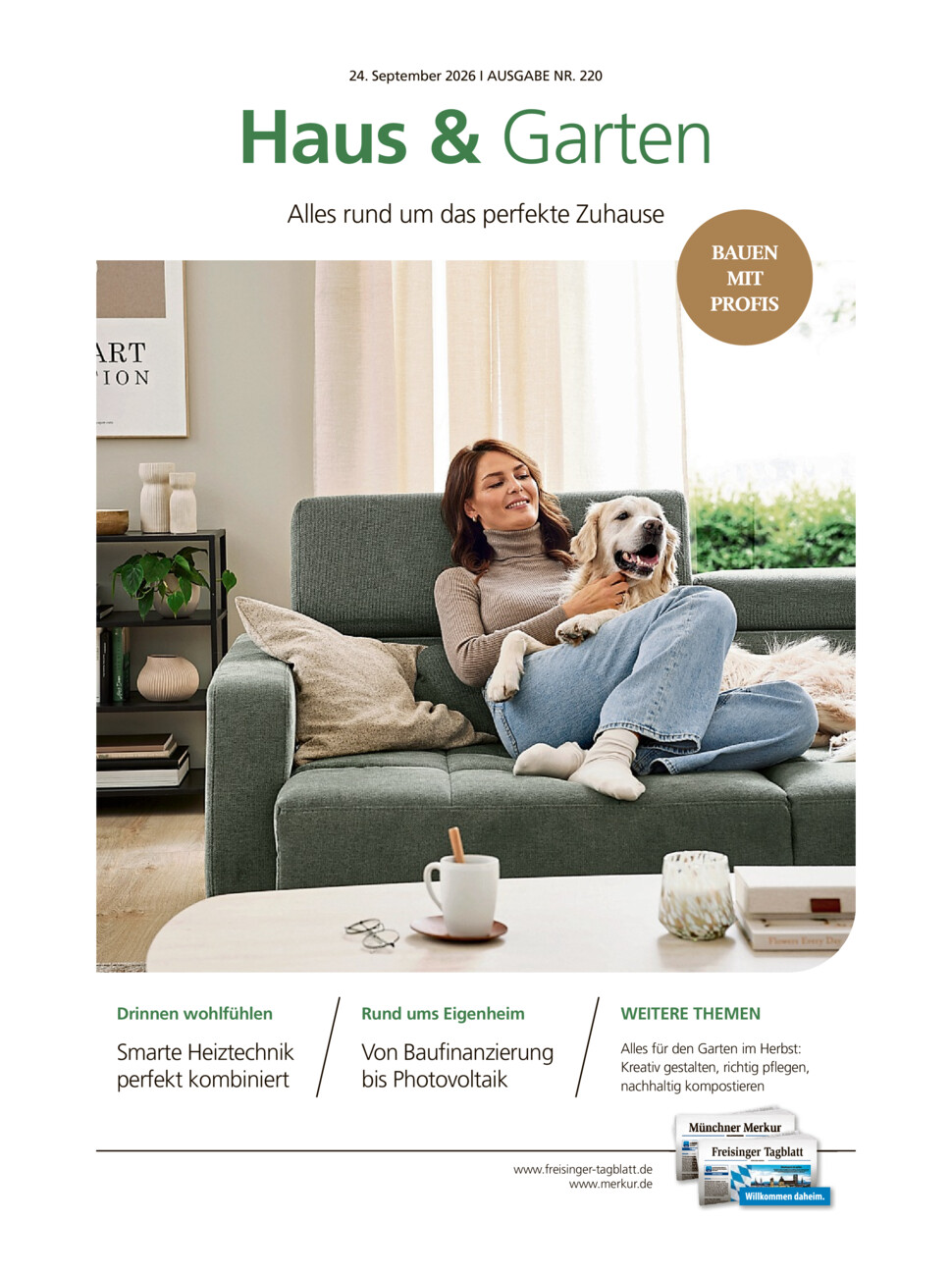 Haus und Garten FS vom Donnerstag, 24.09.2026
