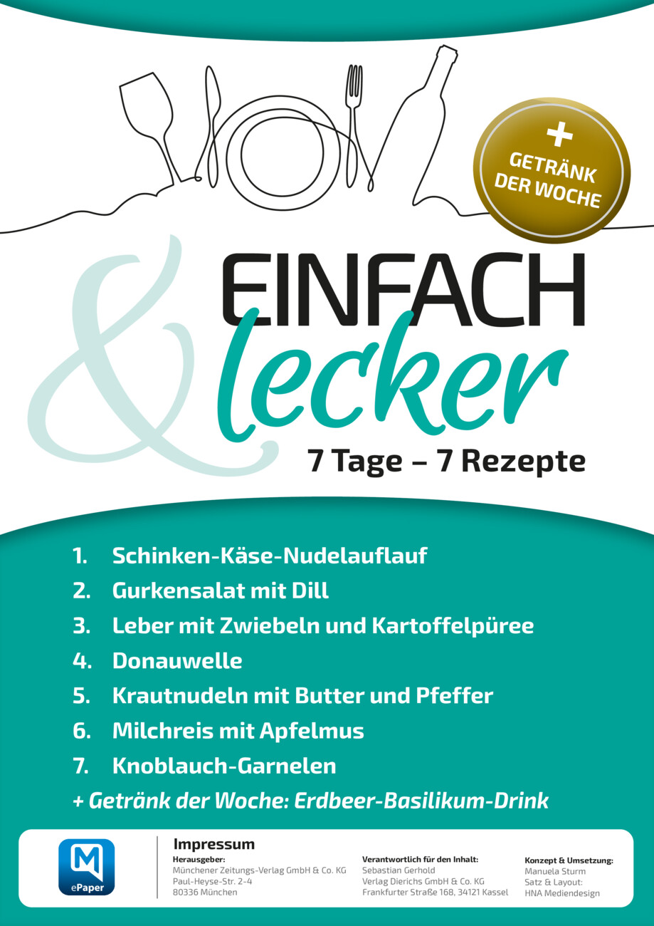 7 Tage – 7 Rezepte vom Montag, 19.05.2025