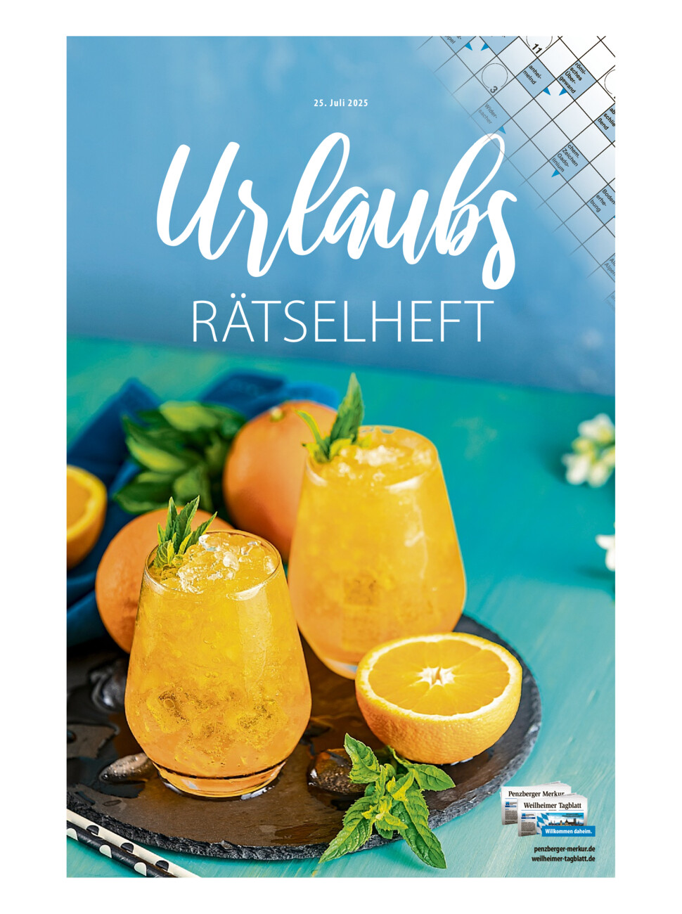 Rätselheft Sommer WM vom Freitag, 25.07.2025