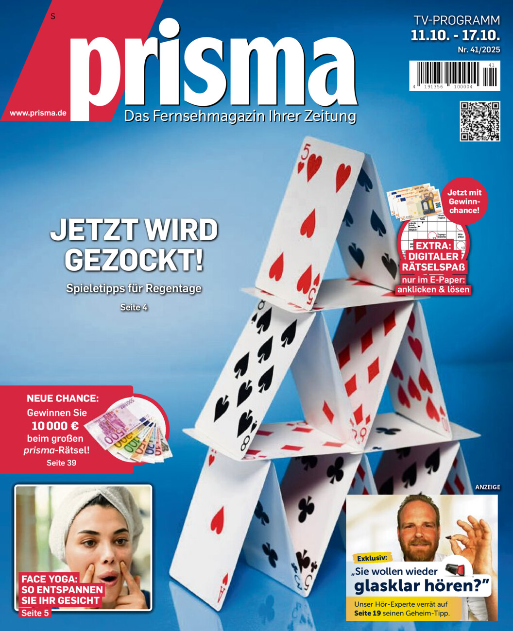 Fernsehmagazin vom Freitag, 10.10.2025