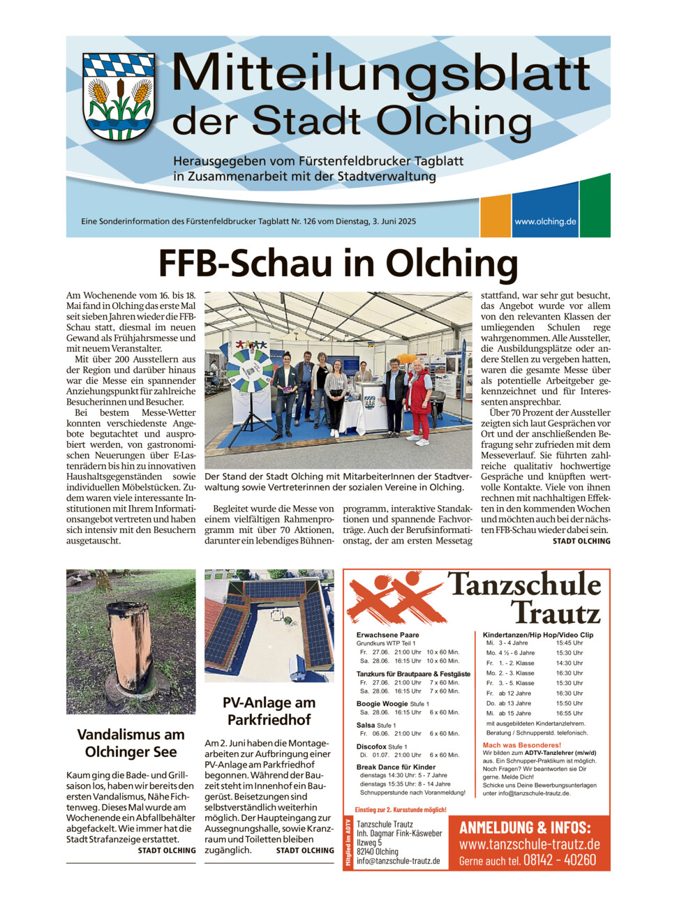 MTB Olching vom Dienstag, 03.06.2025