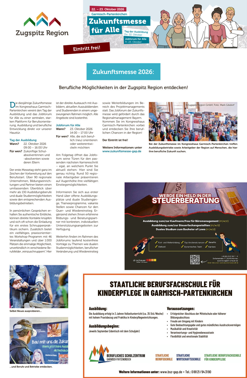 Zukunftsmesse-Jobmesse für Que vom Montag, 19.10.2026