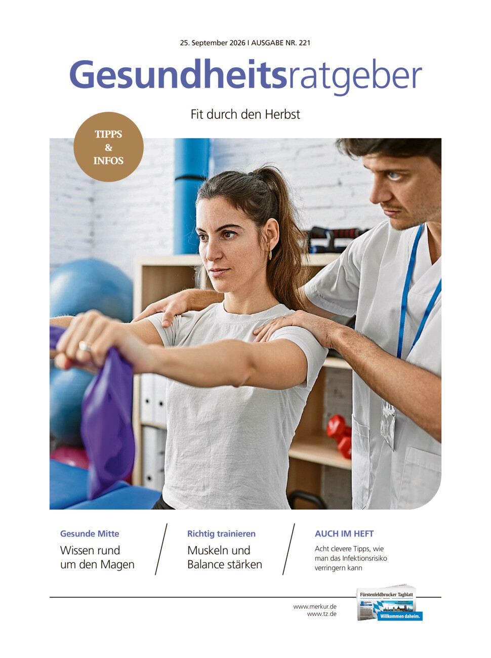 Gesundheitsjournal FFB vom Freitag, 25.09.2026