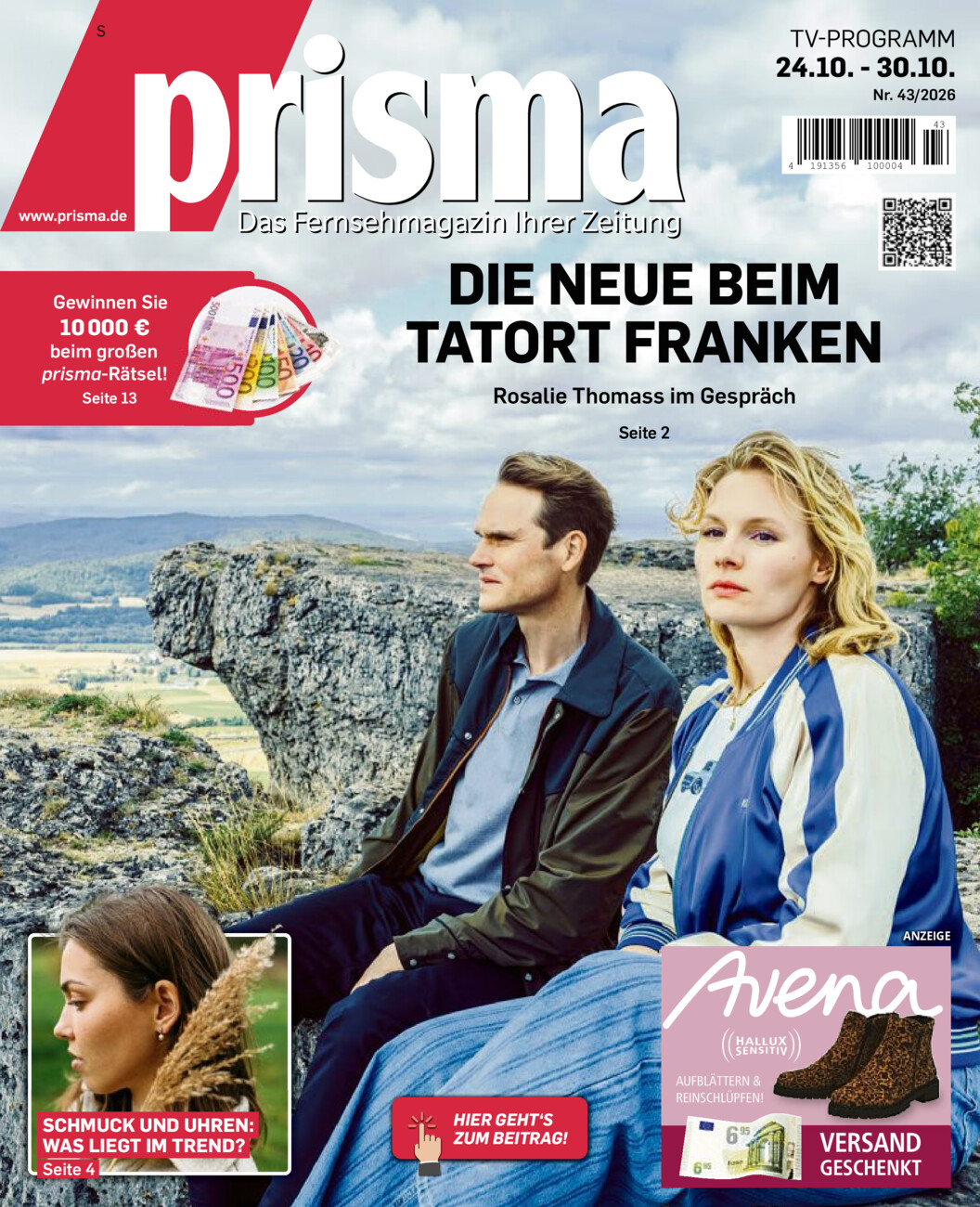 Fernsehmagazin vom Freitag, 23.10.2026