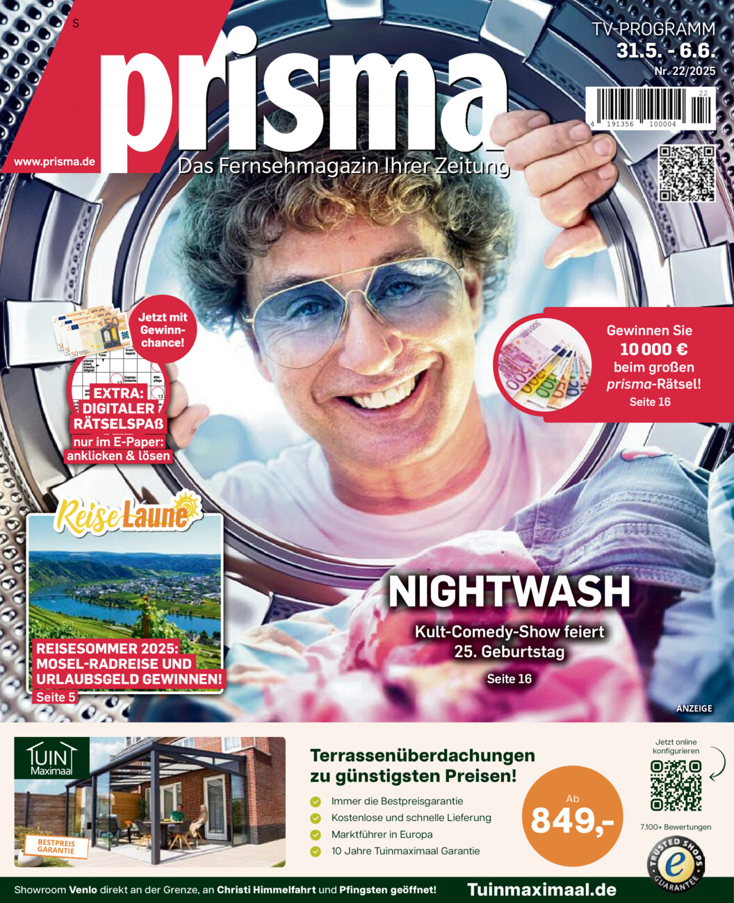 Fernsehmagazin vom Freitag, 30.05.2025