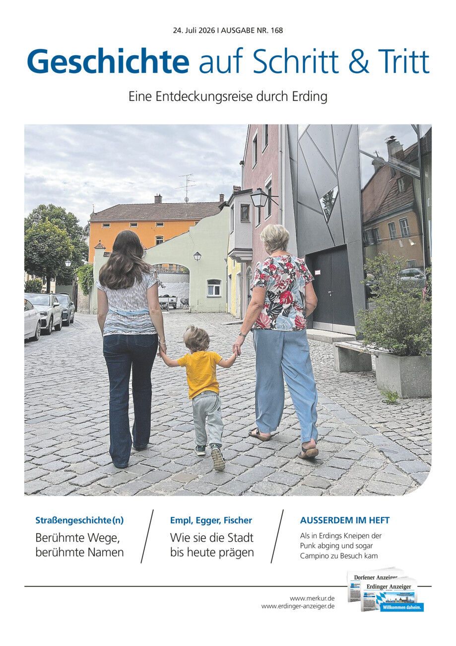 Straßennamen in Erding vom Freitag, 24.07.2026
