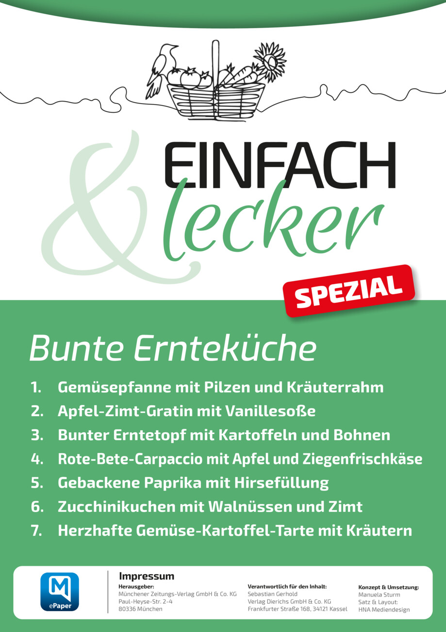7 Tage - 7 Rezepte vom Montag, 11.08.2025