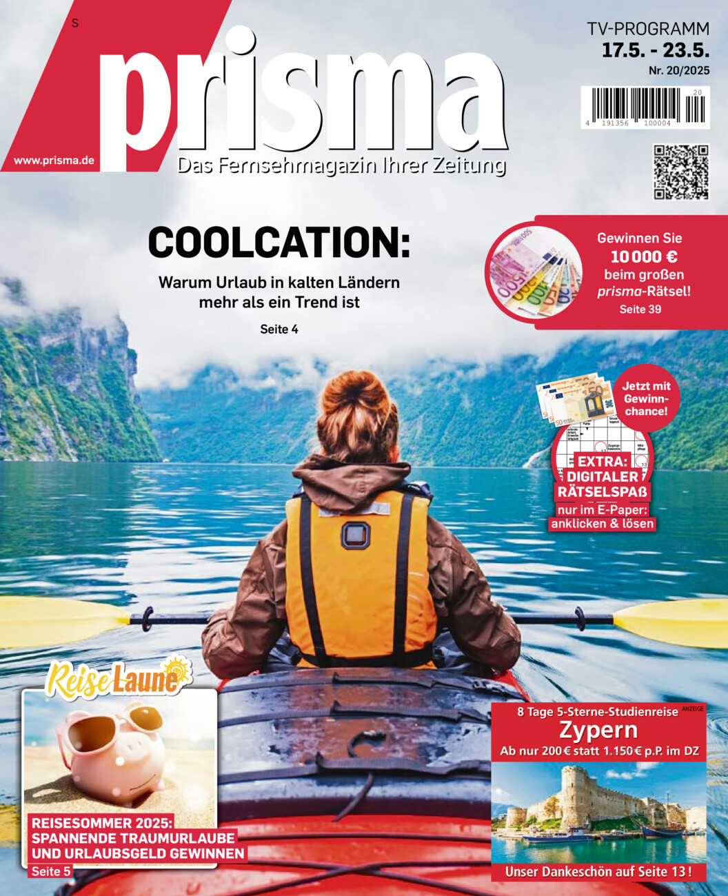 Fernsehmagazin vom Freitag, 16.05.2025