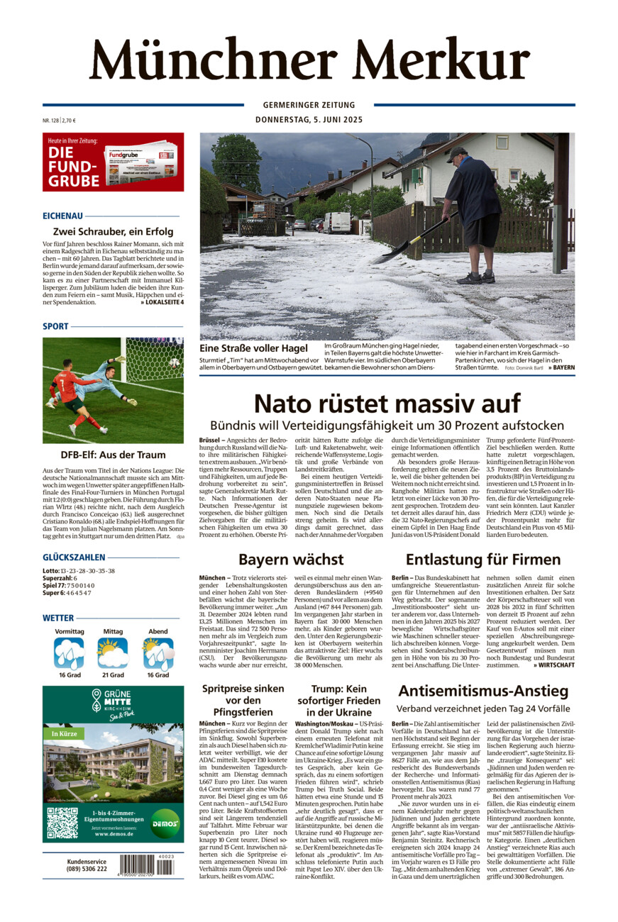 Germeringer Zeitung vom Donnerstag, 05.06.2025