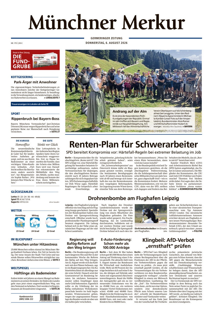 Germeringer Zeitung vom Donnerstag, 06.08.2026