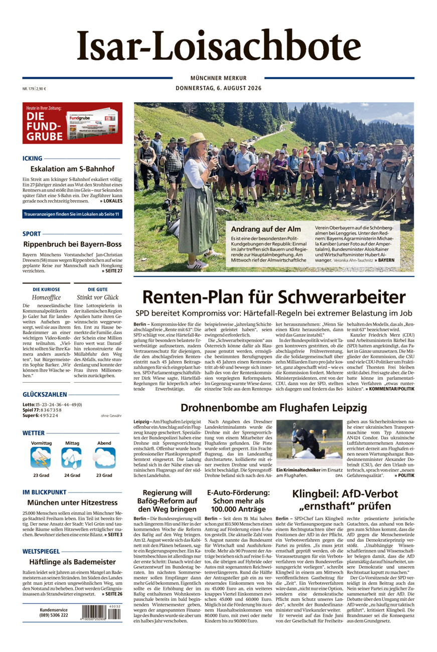 Isar-Loisachbote vom Donnerstag, 06.08.2026