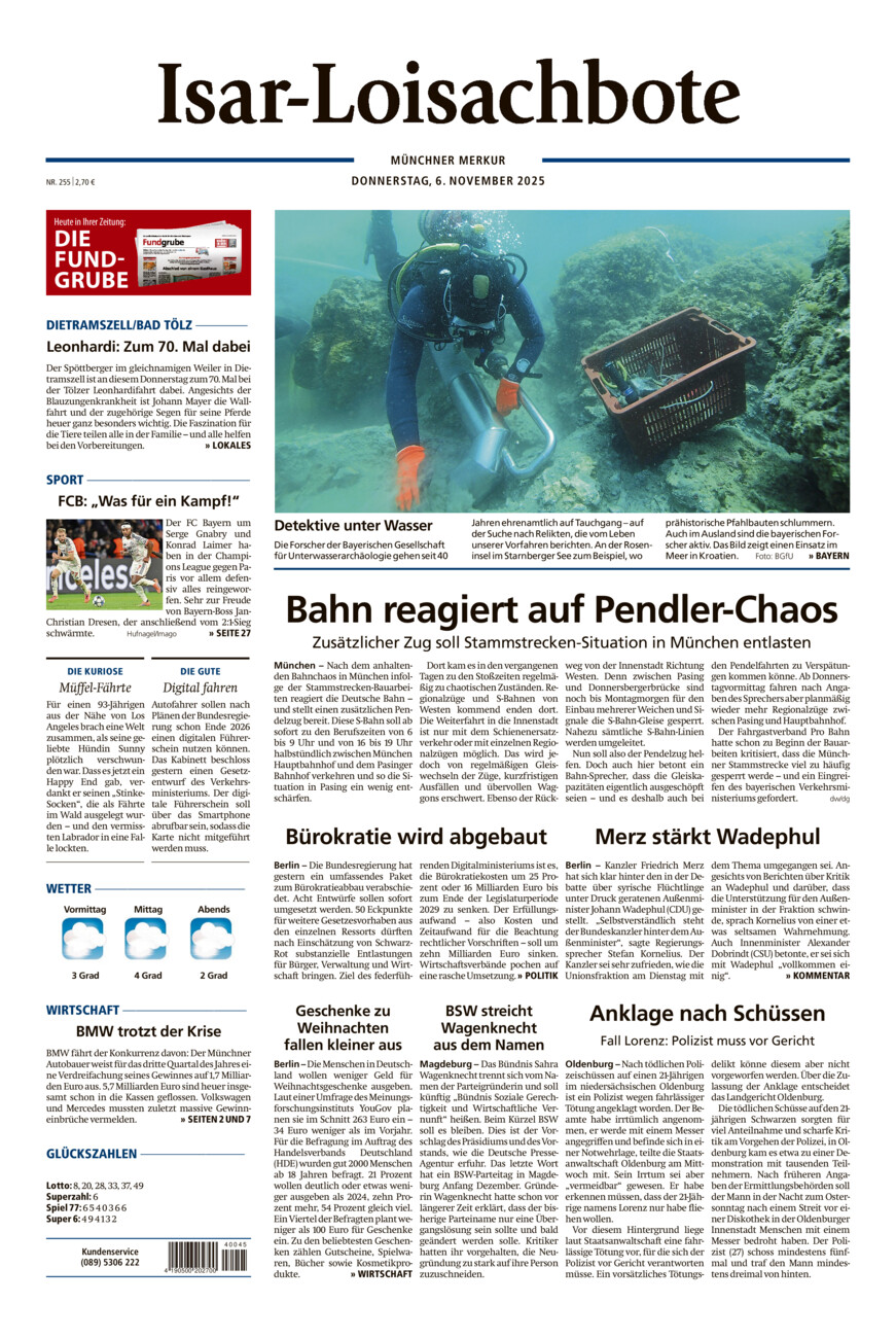 Isar-Loisachbote vom Donnerstag, 06.11.2025